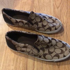 Coach slip on sneakers